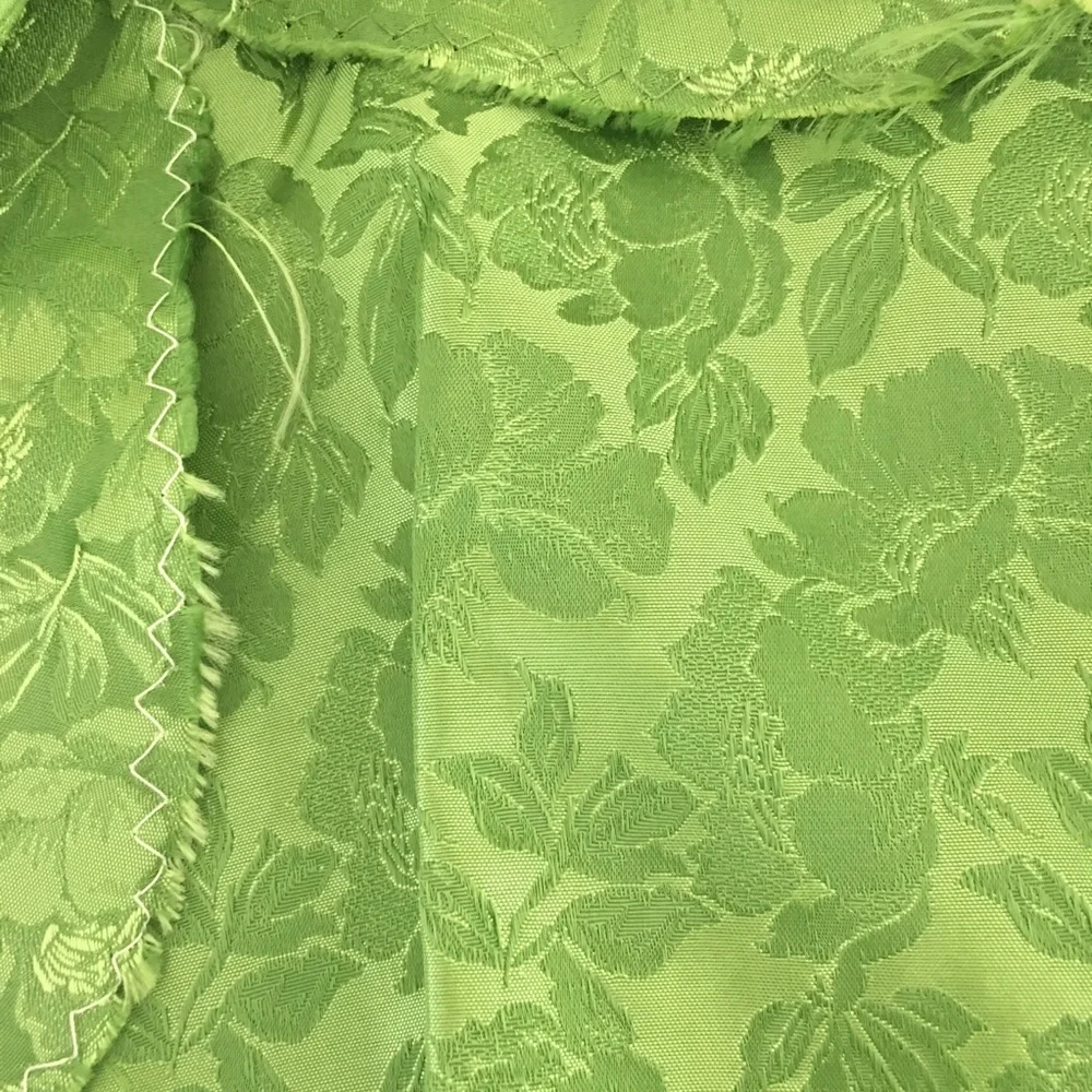 TRUE VINTAGE Green Floral 2PC Sheath Dress & Jackt - Picture 8 of 9